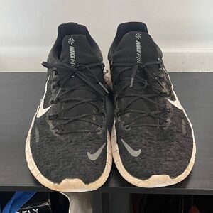 Nike Free RN 5.0 Black Men's Running Shoes - Lightweight Training Sneakers